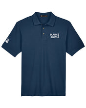 Load image into Gallery viewer, Stacked Logo Polo - Navy
