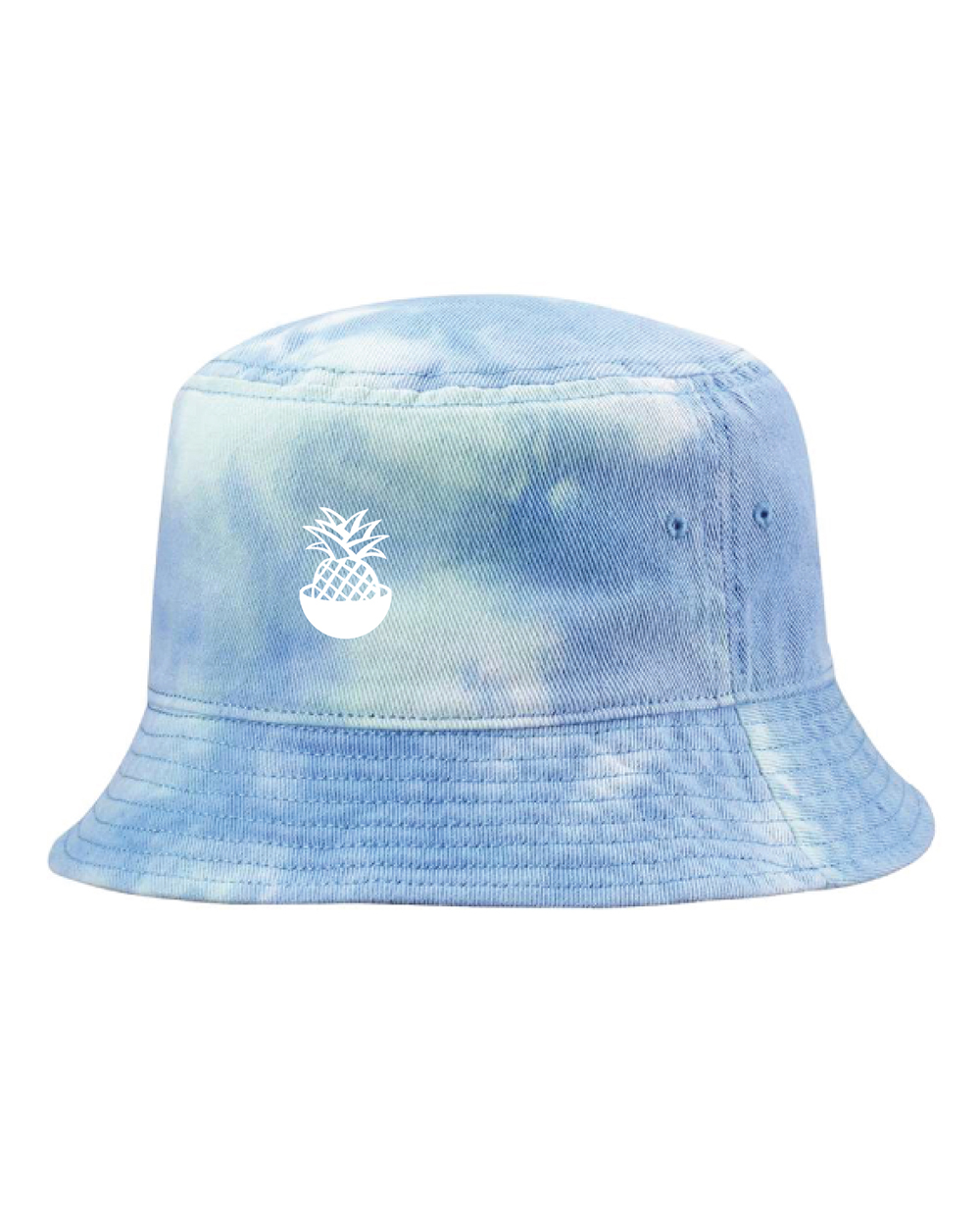 Pineapple Insignia Tie Dye Bucket Hat